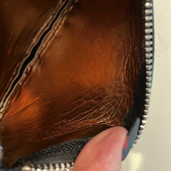 Michael Kors Vegan Leather Signature Waist pack/belt bag/worn XBody with chain - Picture 11 of 12